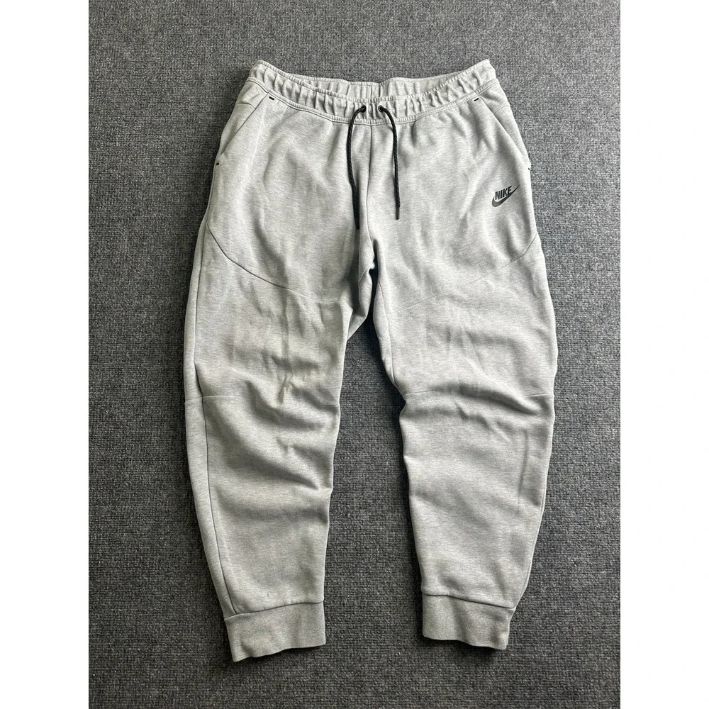 Mens Nike Tech Fleece Jogger Sweatpants Gray, Size XL